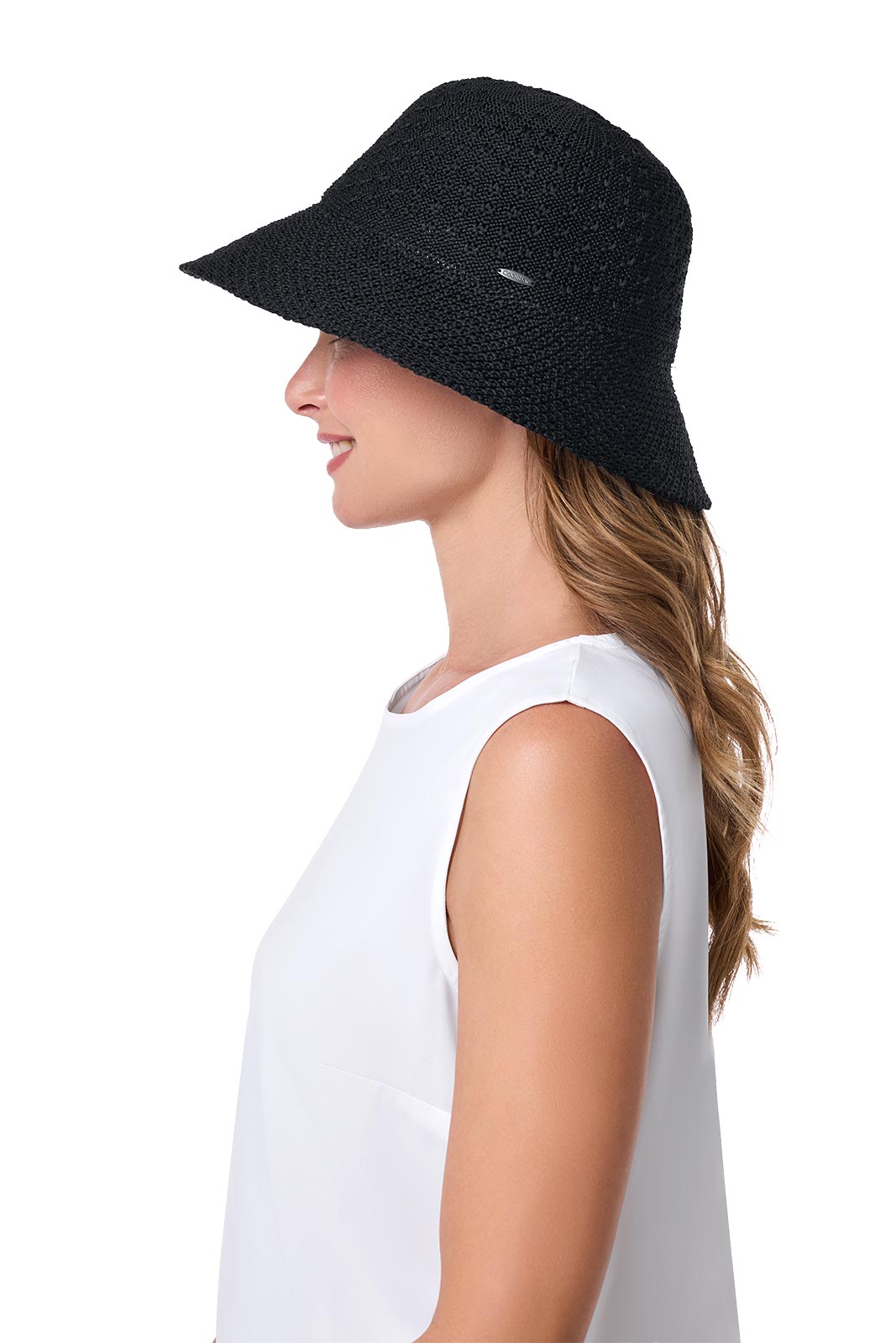 Women's Marina Cloche Sun Hat | Black