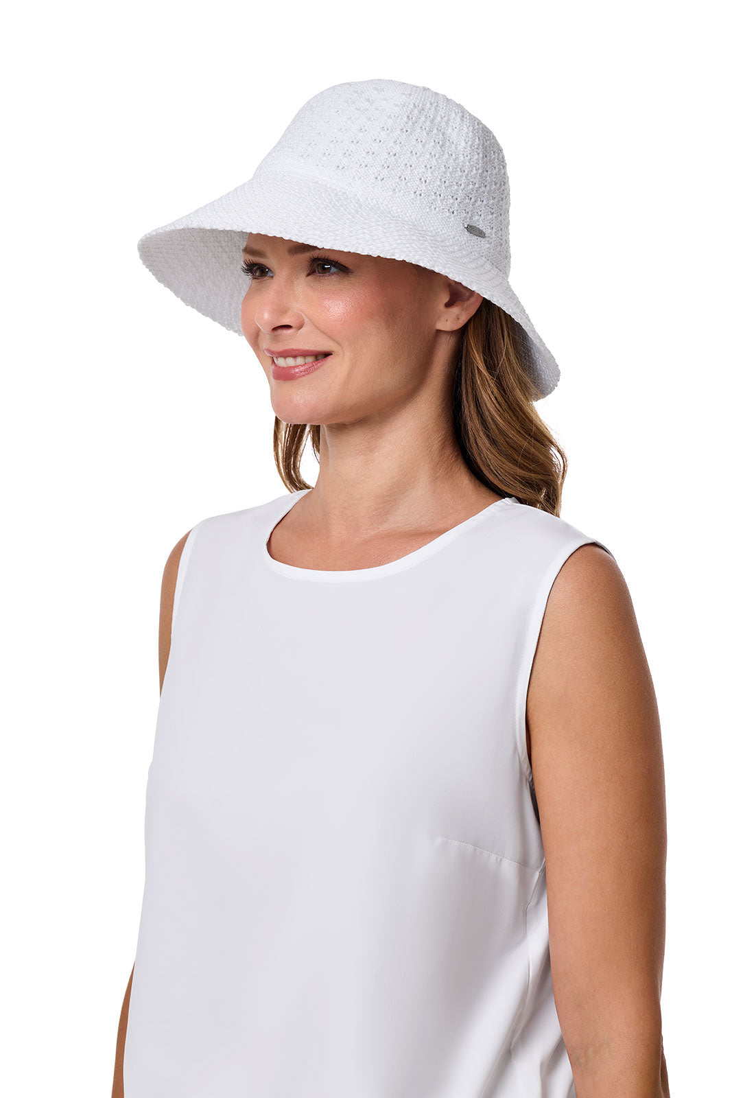 Women's Marina Cloche Sun Hat | White