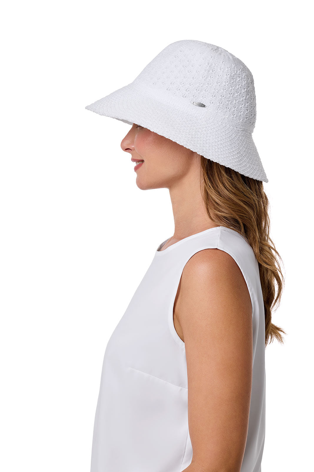 Women's Marina Cloche Sun Hat | White