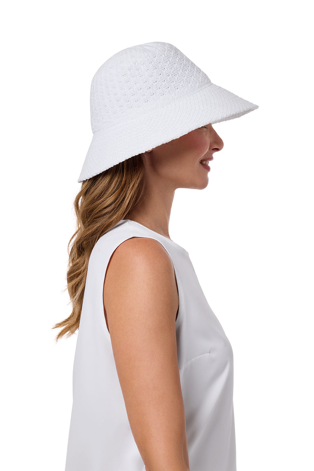 Women's Marina Cloche Sun Hat | White