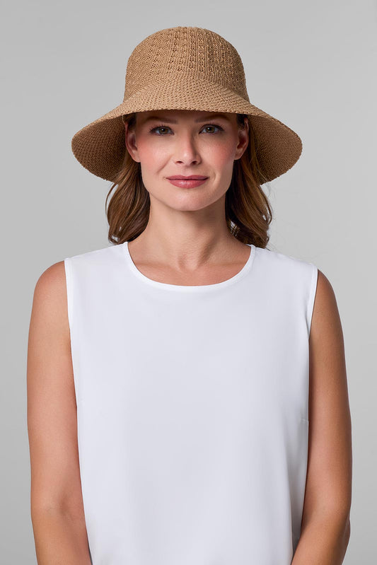 Women's Marina Cloche Sun Hat | Tan