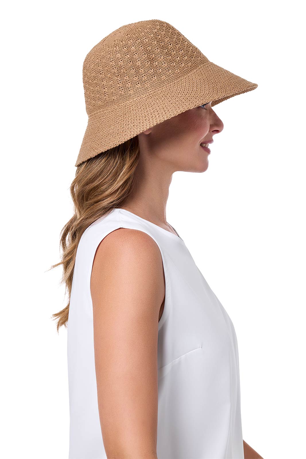 Women's Marina Cloche Sun Hat | Tan