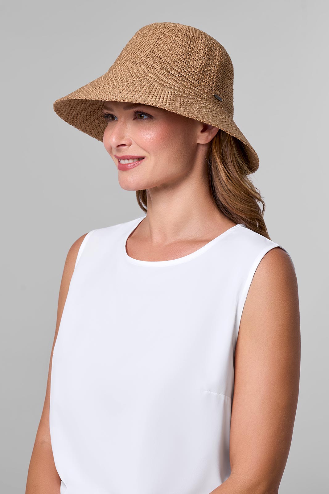 Women's Marina Cloche Sun Hat | Tan