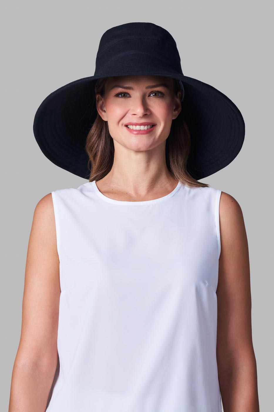 Women's Brittany Beach Hat | Black