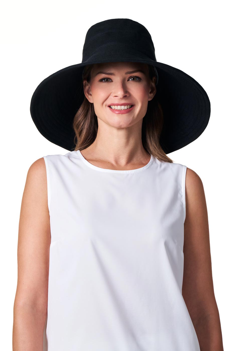 Women's Brittany Beach Hat | Black