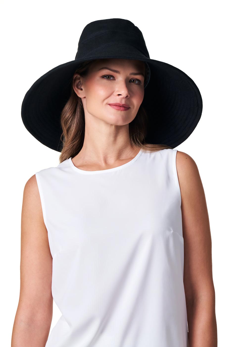 Women's Brittany Beach Hat | Black