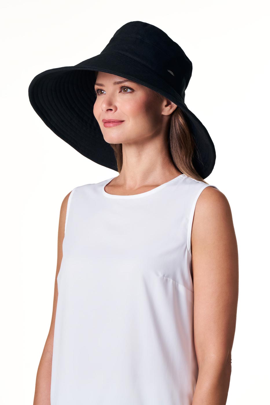 Women's Brittany Beach Hat | Black