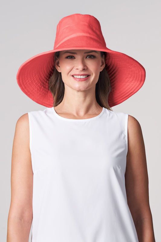 Women's Brittany Beach Hat | Coral Reef