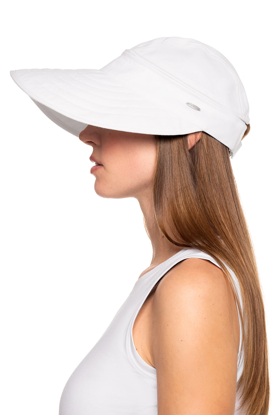 Women's Bel Aire Zip-Off Sun Visor | White