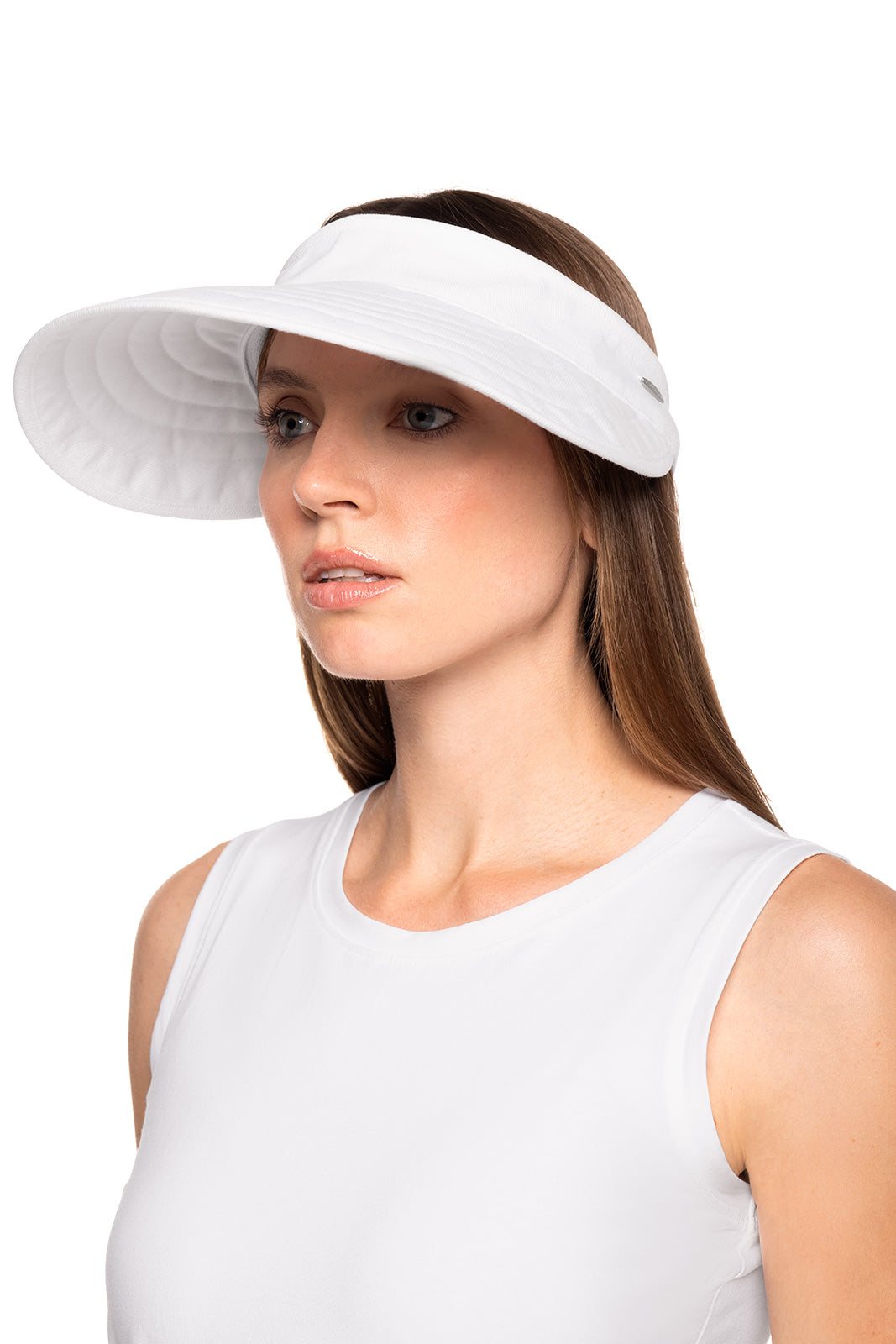 Women's Bel Aire Zip-Off Sun Visor | White