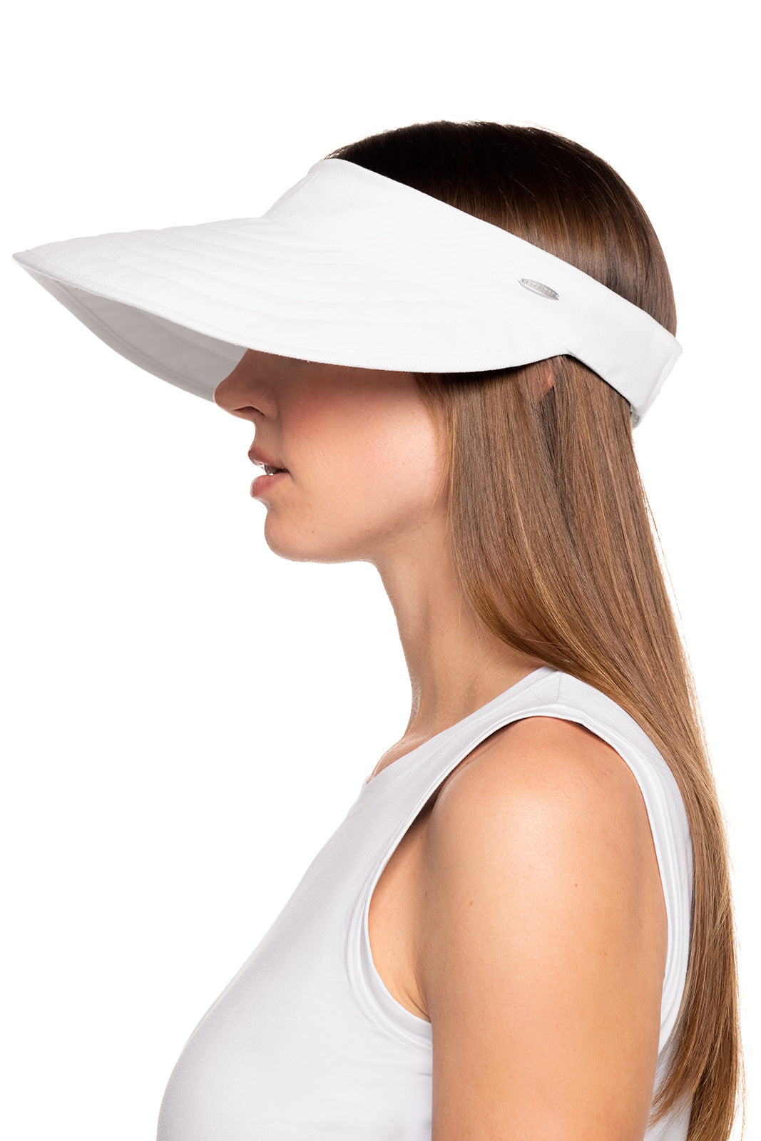Women's Bel Aire Zip-Off Sun Visor | White