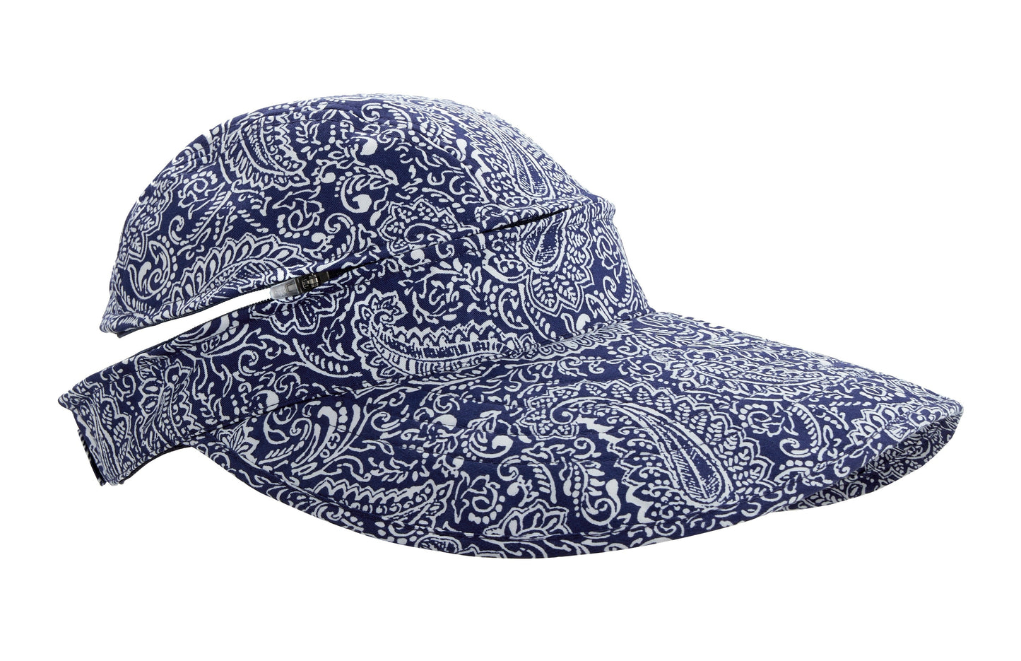 Bel Aire Zip-Off Visor | Navy