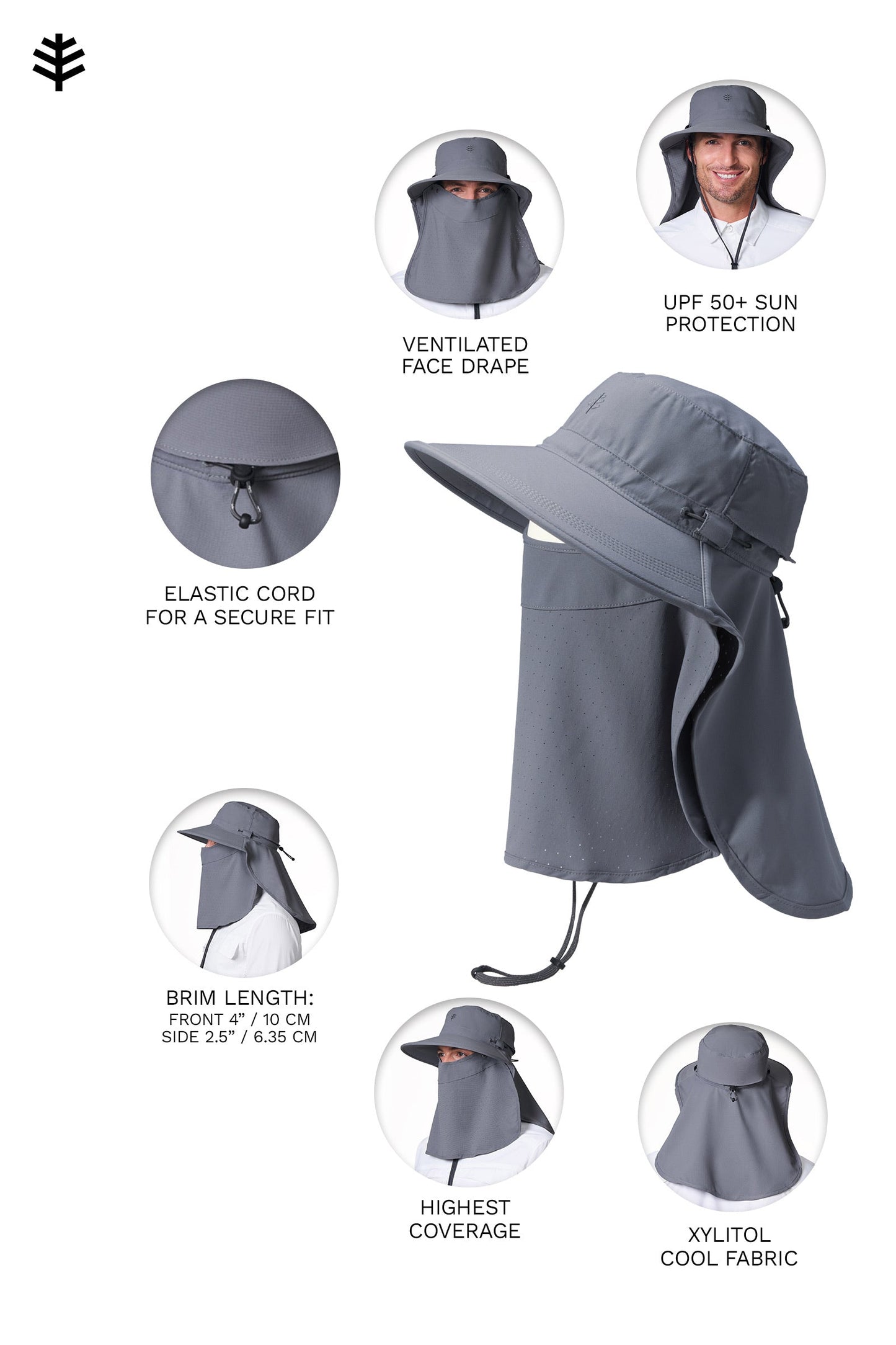 Men's Stevie Ultra Sun Hat | Navy