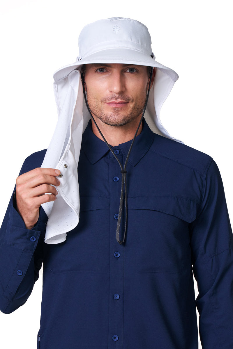 Men's Stevie Ultra Sun Hat | White
