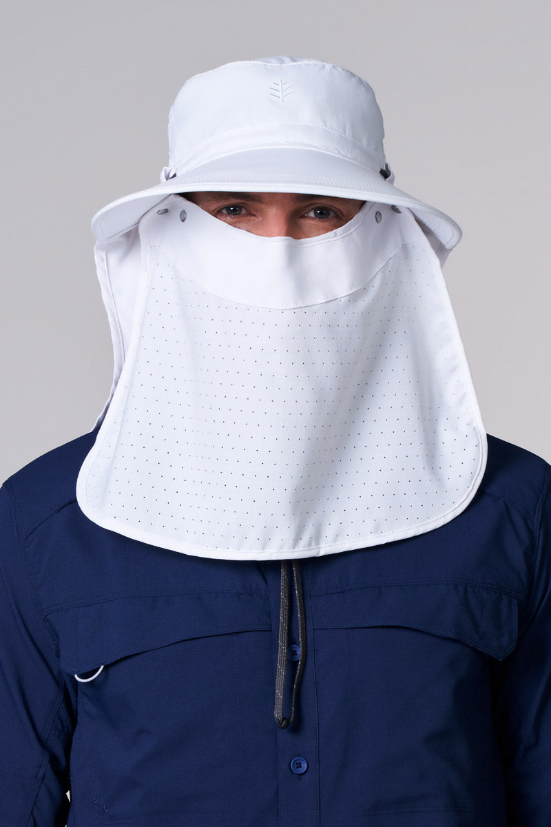 Men's Stevie Ultra Sun Hat | White