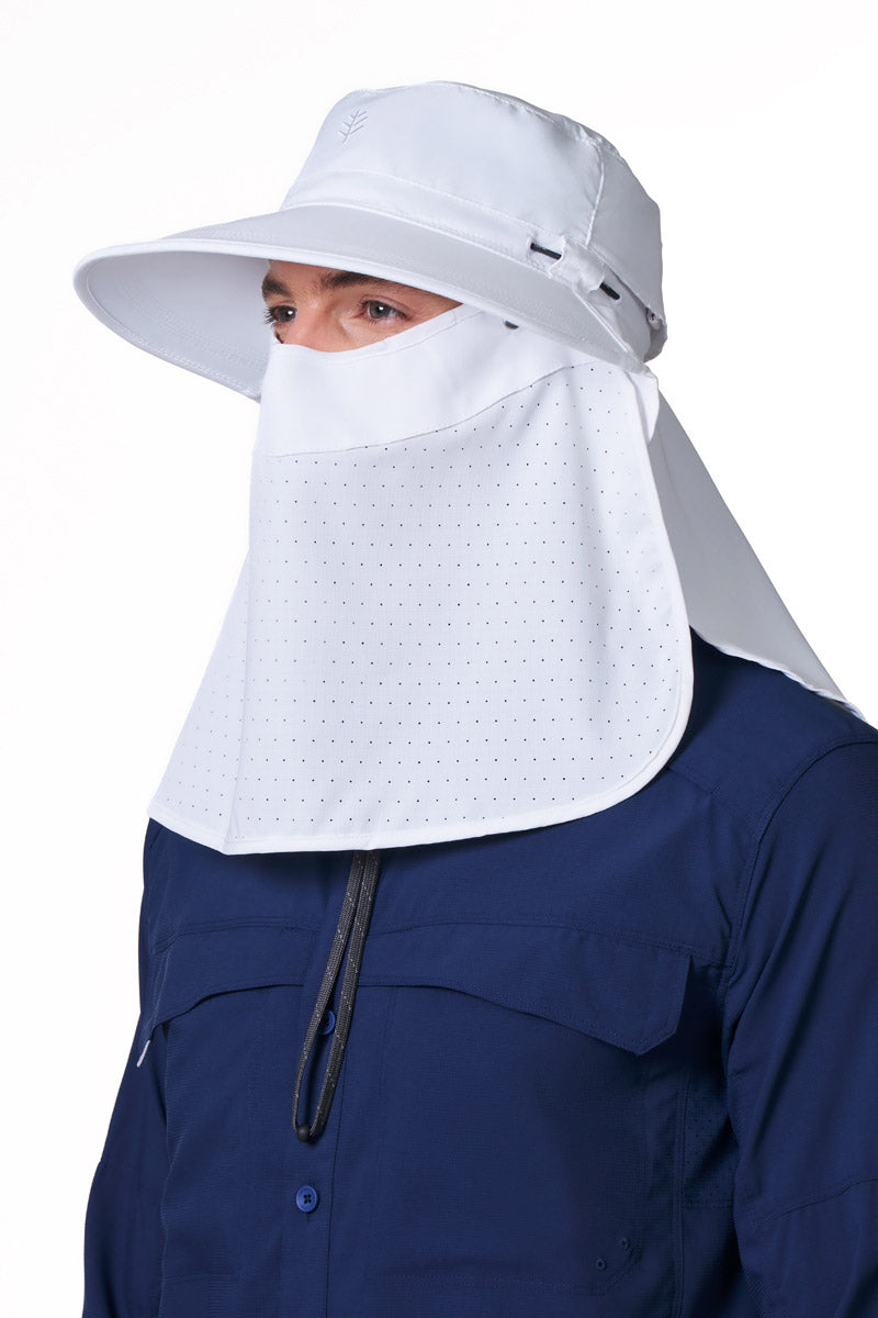 Men's Stevie Ultra Sun Hat | White