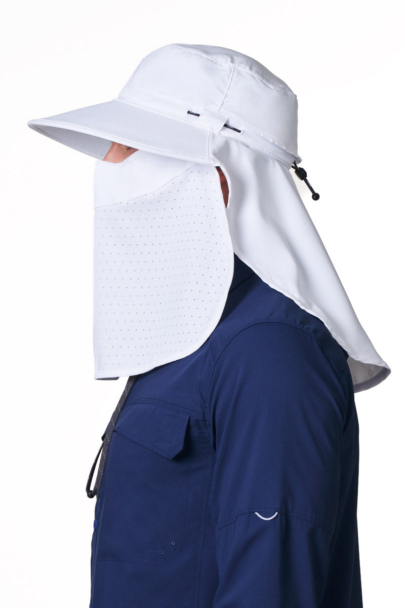 Men's Stevie Ultra Sun Hat | White