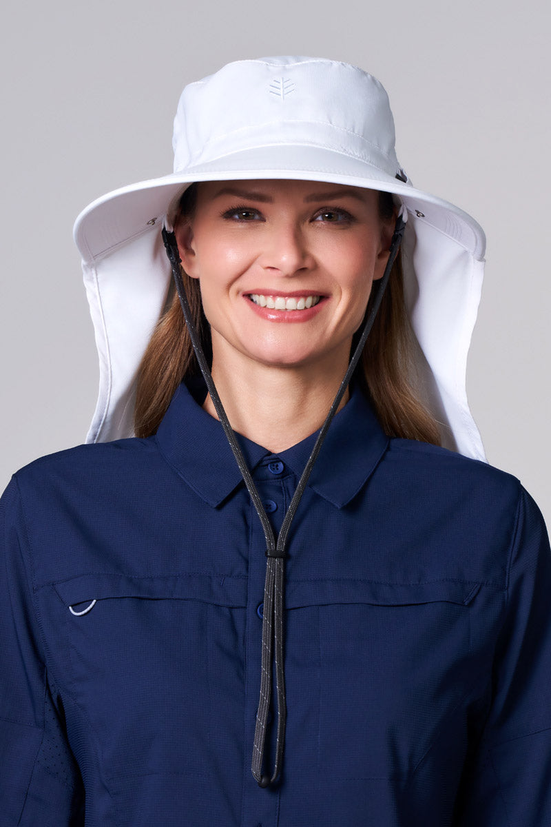 Men's Stevie Ultra Sun Hat | White