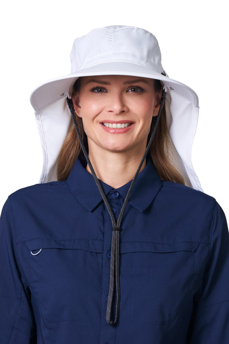 Men's Stevie Ultra Sun Hat | White