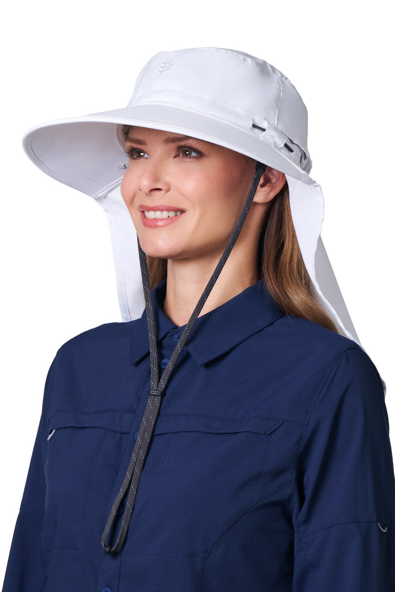 Men's Stevie Ultra Sun Hat | White