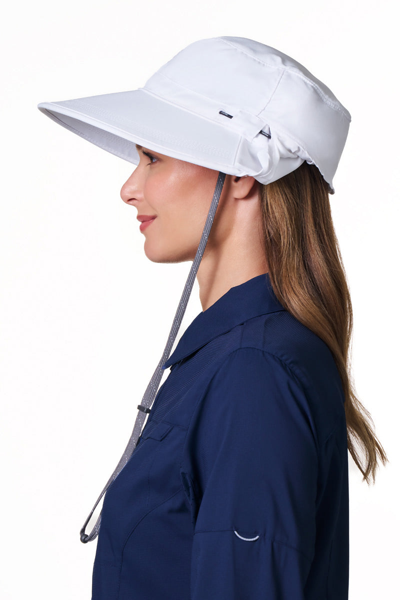 Men's Stevie Ultra Sun Hat | White