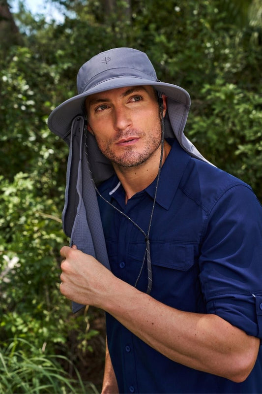 Men's Stevie Ultra Sun Hat | Carbon
