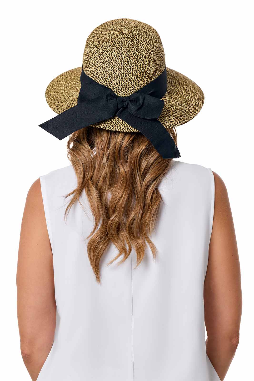 Women's Clara Sun Hat | Tan/Black Multi-Color