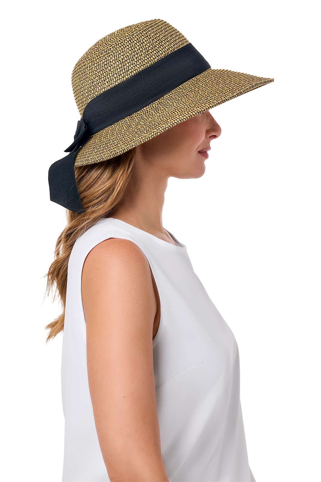 Women's Clara Sun Hat | Tan/Black Multi-Color