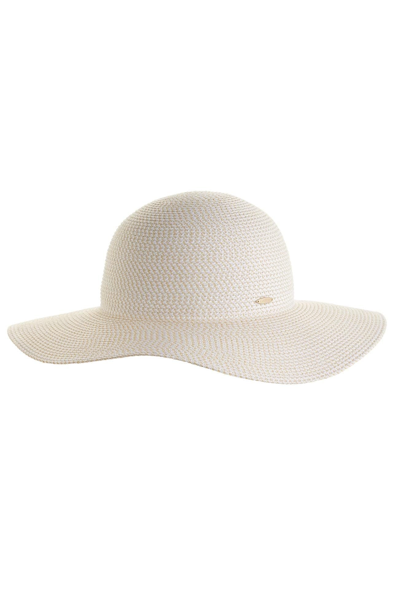 Unisex Blake Elegant Floppy Sun Hat | Ivory