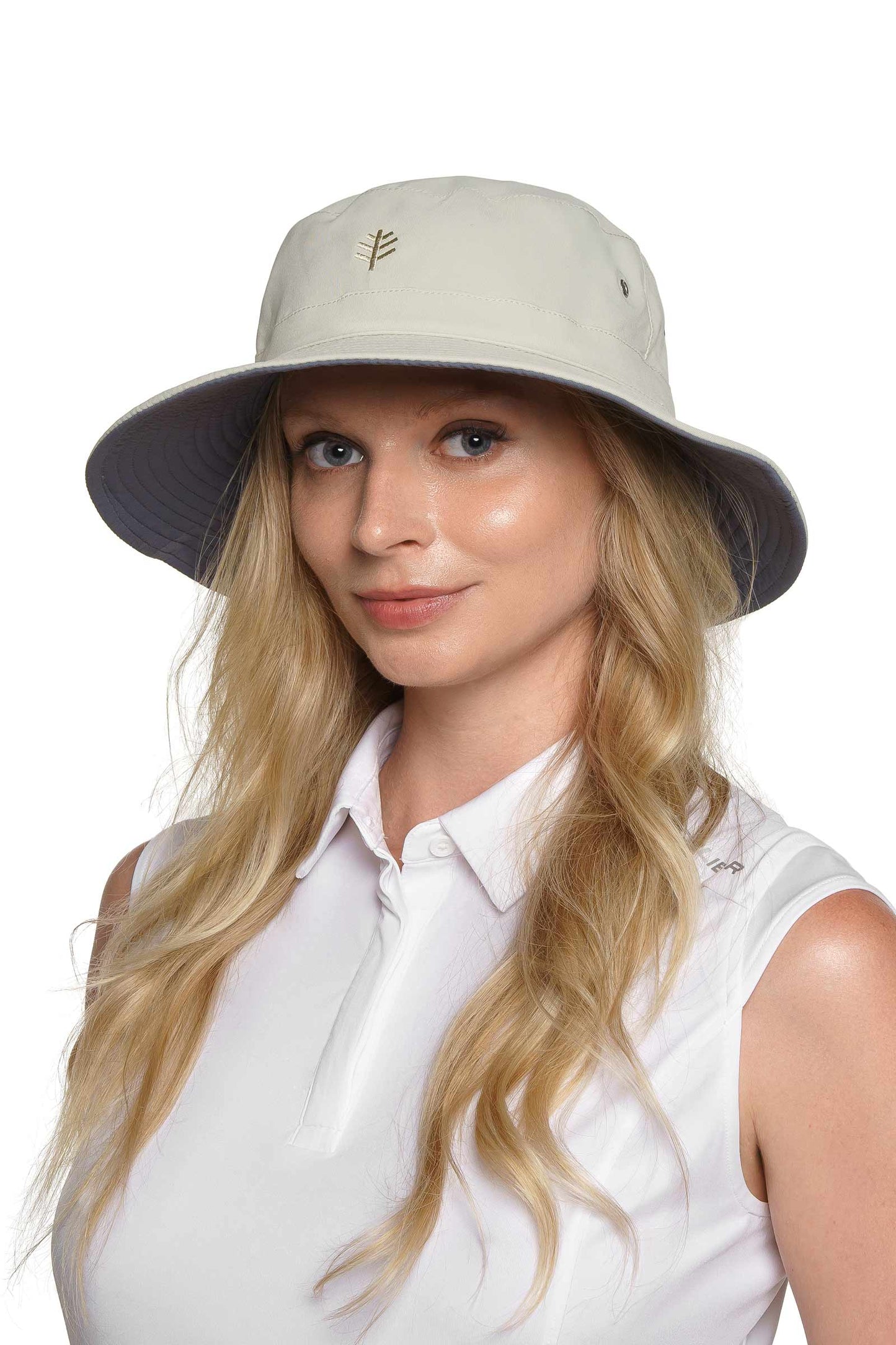 Women's Landon Reversible Bucket Hat | Stone/Carbon