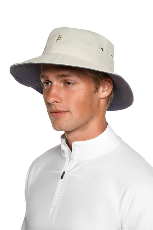 Women's Landon Reversible Bucket Hat | Stone/Carbon