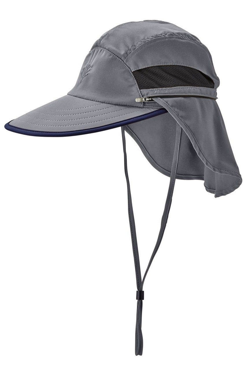Men's Caleb Convertible Fishing Cap | Carbon/Black