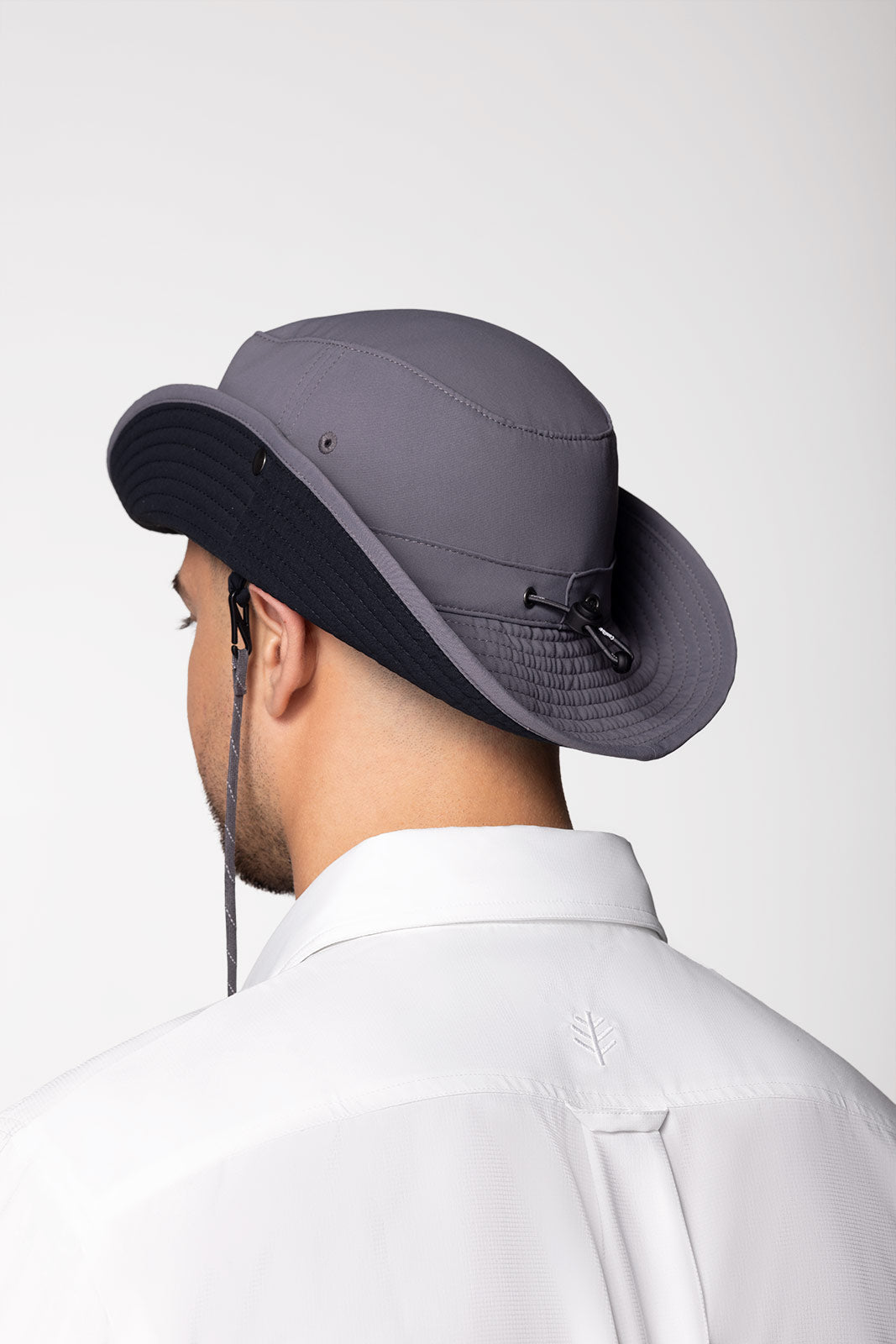 Unisex Chase Featherweight Bucket Hat | Carbon/Black