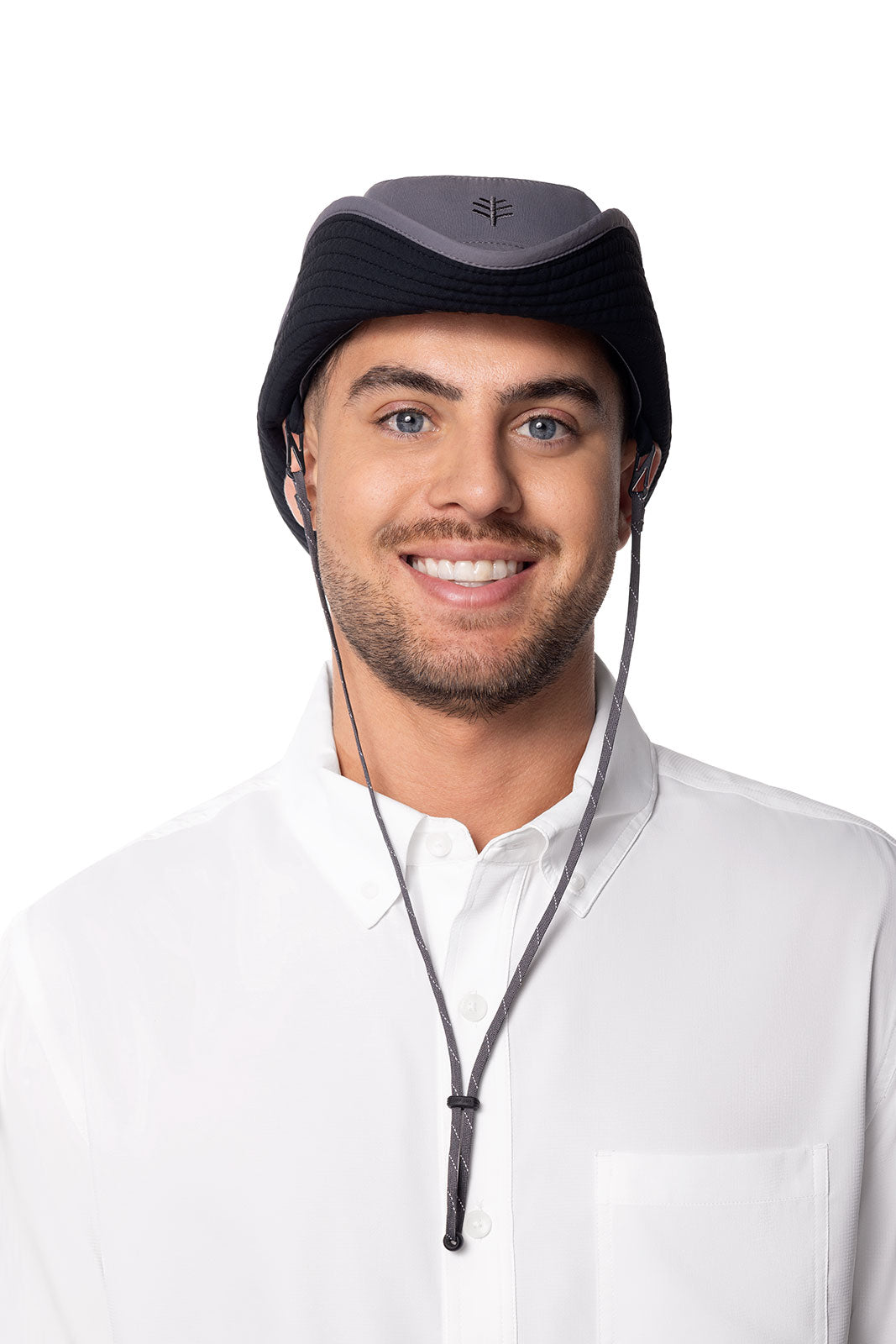 Unisex Chase Featherweight Bucket Hat | Carbon/Black
