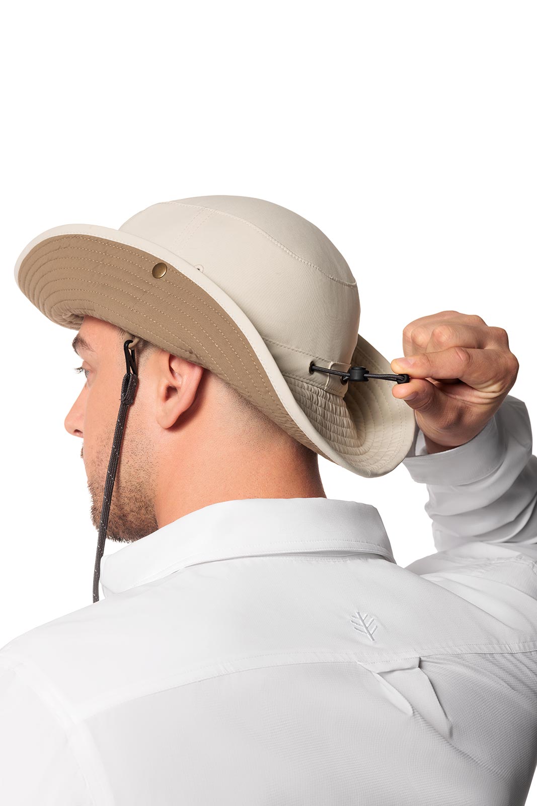 Unisex Chase Featherweight Bucket Hat | Stone/Khaki