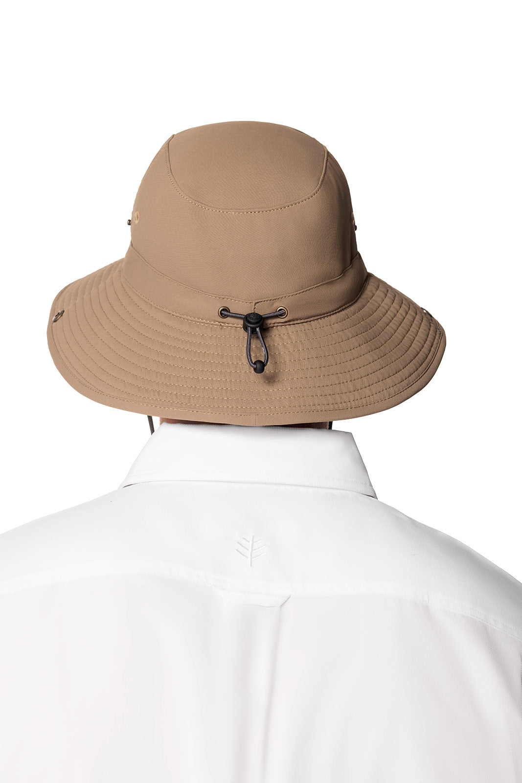 Unisex Chase Featherweight Bucket Hat | Khaki/Navy