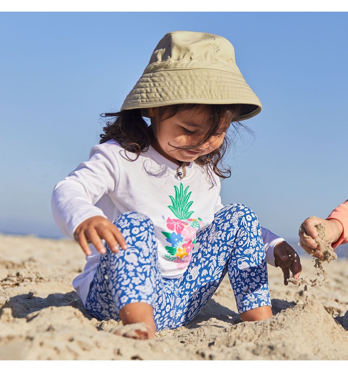 Kid's Taylor Chin Strap Hat | Tan