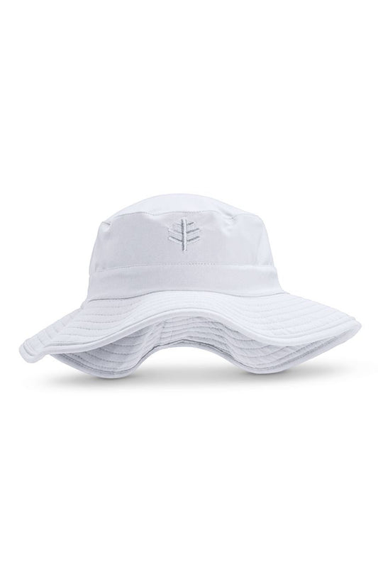 Kid's Surf's Up Bucket Hat | White