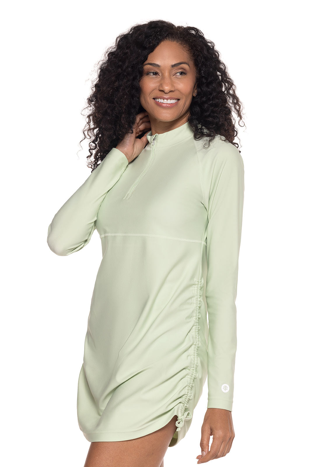 Women's Lawai Ruche Swim Shirt | Seedling
