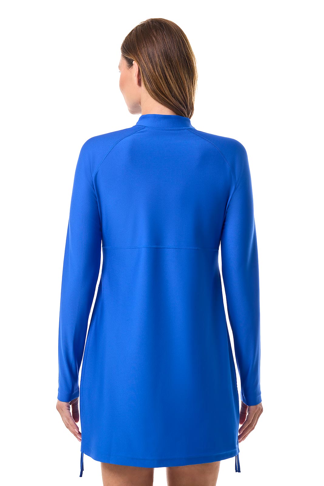 Women's Lawai Ruche Swim Shirt | Baja Blue