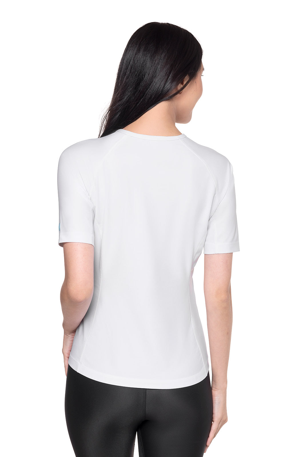 Women's Hightide Short Sleeve Swim Shirt | White