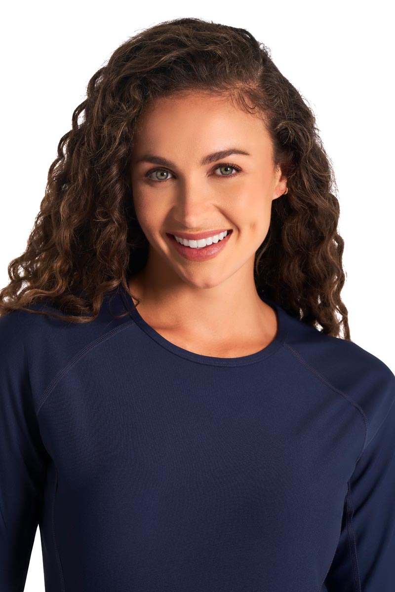 Women's Hightide Short Sleeve Swim Shirt | Navy