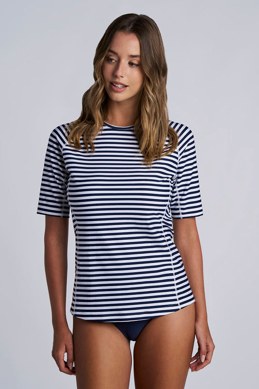 Color_White/Navy Stripe