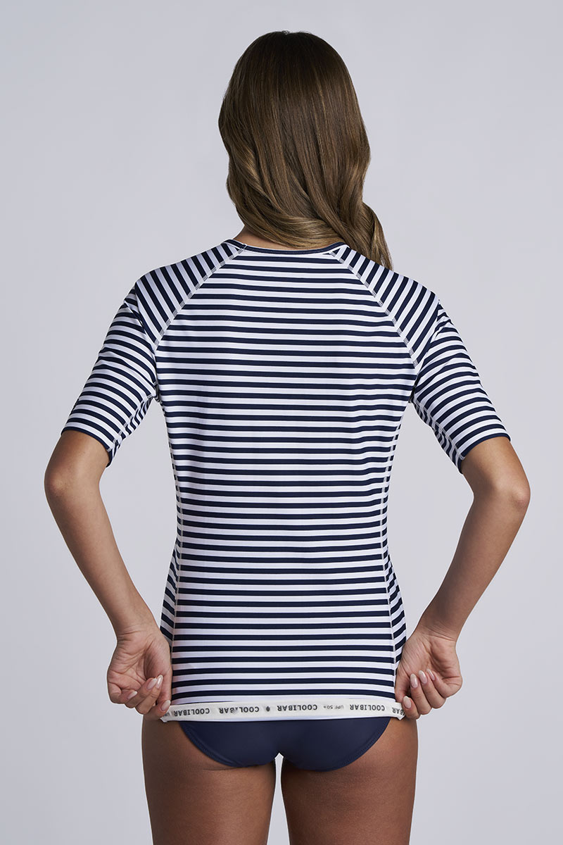 Color_White/Navy Stripe