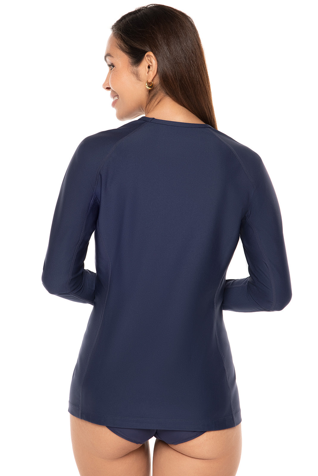 Women's Hightide Long Sleeve Swim Shirt | Navy