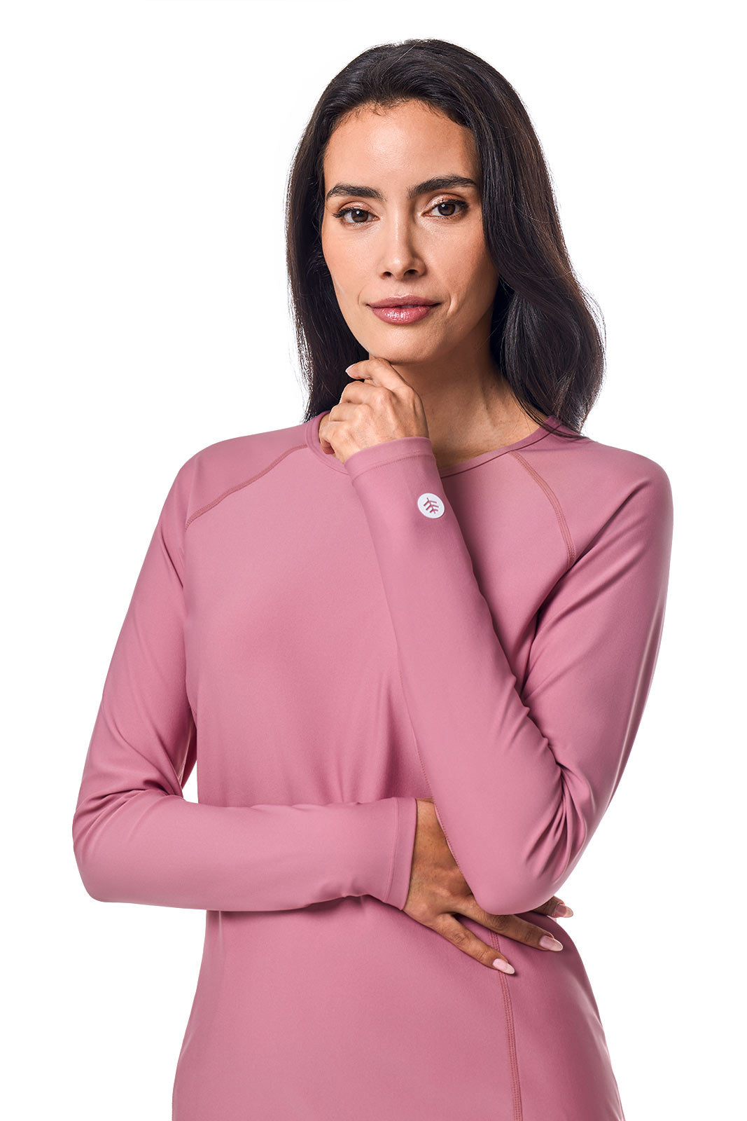 Women's Hightide Long Sleeve Swim Shirt | Terracotta Rose