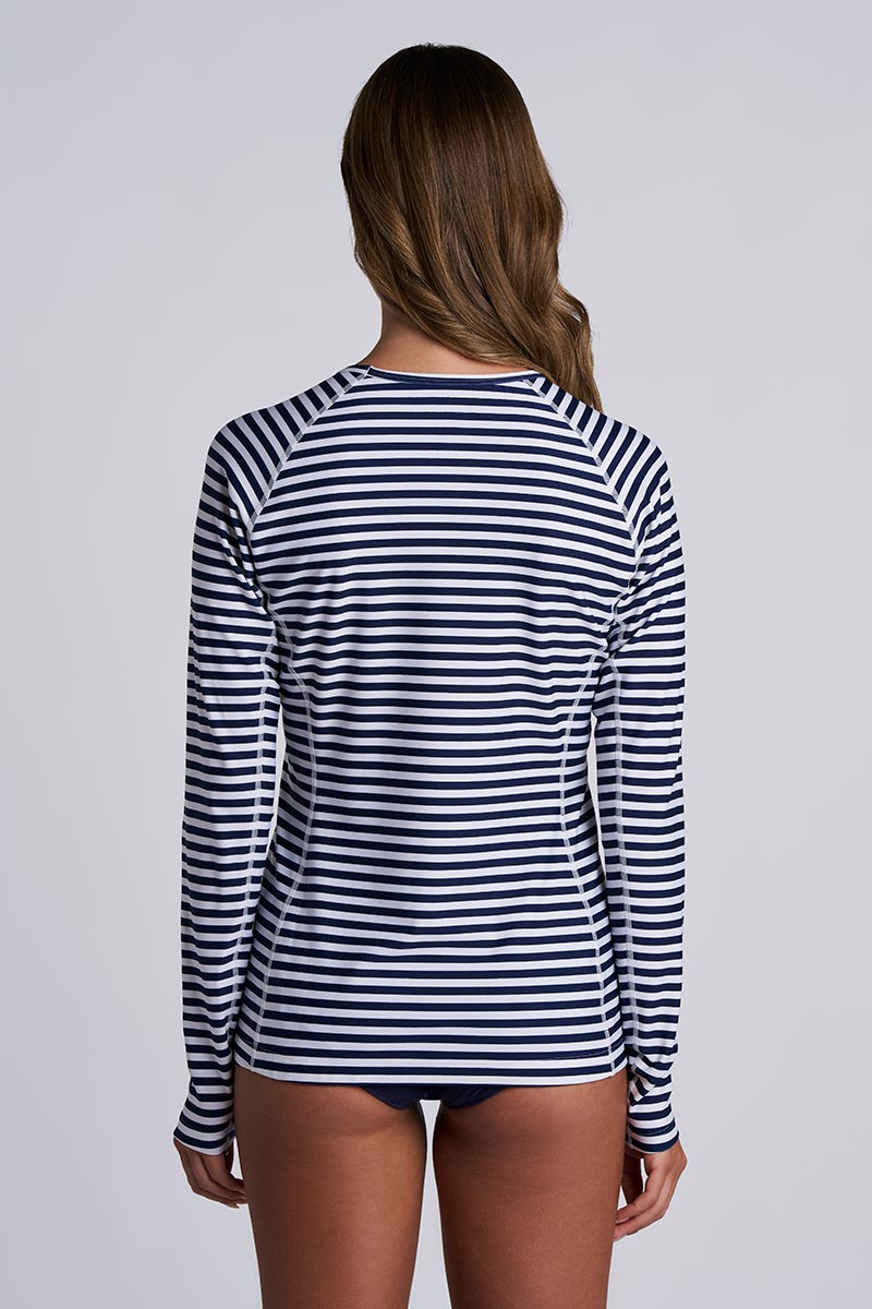 Color_White/Navy Stripe