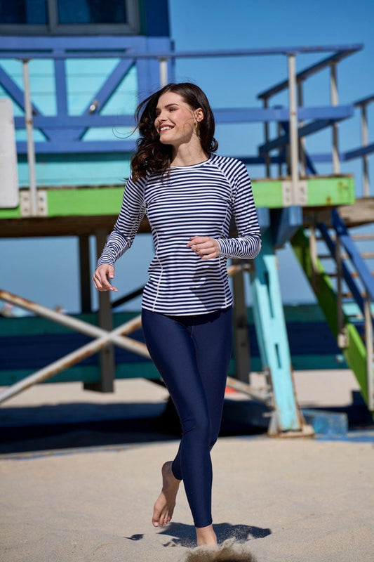 Color_White/Navy Stripe
