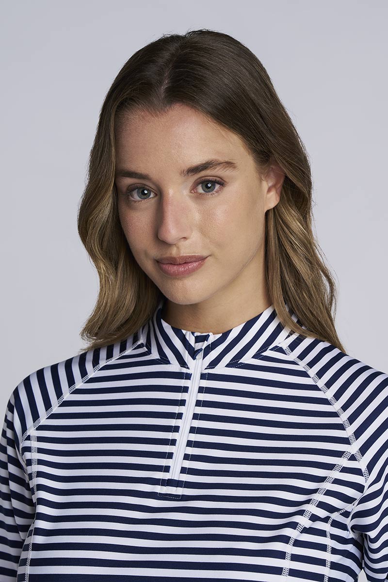 Color_White/Navy Stripe