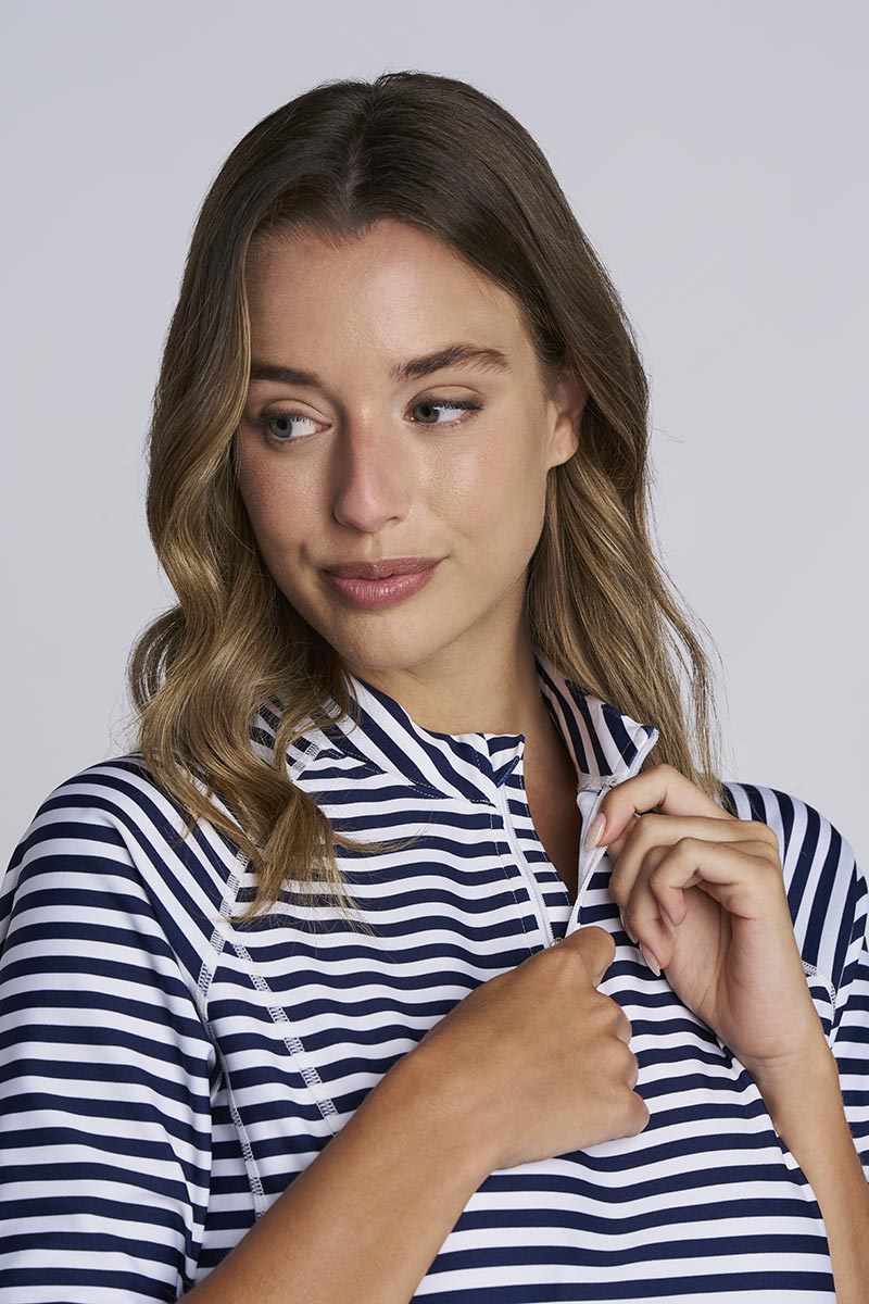 Color_White/Navy Stripe